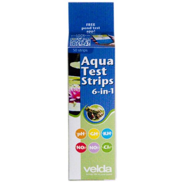 Velda 6-in-1 Water teststrips 50 stuks 121519