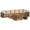 vidaXL Sofa-Sets Massief Acaciahout