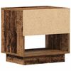 vidaXL Nachtkastje met lade 2 pcs Oudhout 45 x 34 x 44 cm Bewerkt hout
