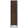 vidaXL Boekenkast 60x35x139 cm bewerkt hout bruin eikenkleurig