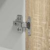 vidaXL Bovenkast Lyon 60x31x60 cm bewerkt hout sonoma eikenkleurig