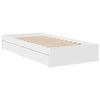 vidaXL Bedframe met lades bewerkt hout wit 90x190 cm
