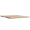 vidaXL Tafelbladen 2 st rechthoekig 90x45x1,7 cm massief grenenhout