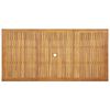 vidaXL Tuin eettafelset 9 pcs Bruin Massief Acaciahout