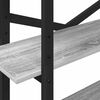 vidaXL Boekenkast Grijs Sonoma 100 x 33,5 x 178 cm Bewerkt hout
