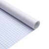 vidaXL Raamfolie mat 90 x 2000 cm PVC wit