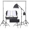 vidaXL Fotostudioset met verlichtingsset