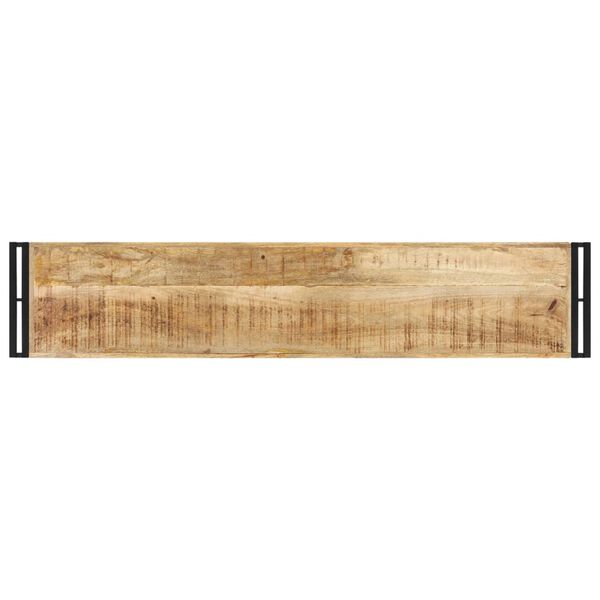 vidaXL Wandtafel 150x30x75 cm ruw mangohout