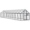 vidaXL Voli&egrave;re 1,79x2x1,85 m aluminium antracietkleurig