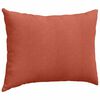 vidaXL Sofa Kussens 2 stuks Rood-oranje 70 x 50 cm Cordstof