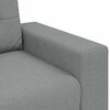vidaXL Loveseat bank 160x77x82 cm stof lichtgrijs