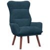 vidaXL Fauteuil Blauw 69 x 74 x 93 cm Fluweel