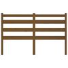 vidaXL Hoofdbord 166x4x100 cm massief grenenhout honingbruin