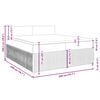 vidaXL Boxspring met matras fluweel donkergroen 200x200 cm