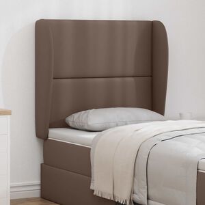 vidaXL Hoofdbord oor Tan PVC