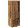 vidaXL Hoge kast met lade 3 pcs Oud Hout Bewerkt hout