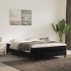 vidaXL Pocketveringmatras medium 140x220x20 cm fluweel zwart