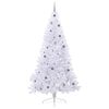 vidaXL Kunstkerstboom met 300 LED Wit 240 cm PVC en staal