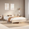 vidaXL Bedframe zonder matras massief grenenhout 120x190 cm