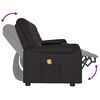 vidaXL Massagestoel 4-zits verstelbaar met bekerhouder zwart