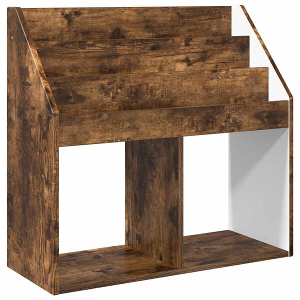 vidaXL Kinderen Boekenkast Gerookt eiken 72,5 x 29,5 x 69 cm