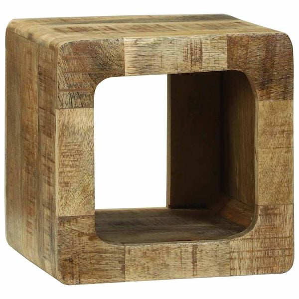 vidaXL TV Meubel 2 pcs Bruin 36 x 30 x 36 cm Massief ruw mangohout