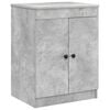 vidaXL Badkamerkast Betongrijs 54 x 41 x 70 cm Bewerkt hout