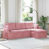 vidaXL Bank Roze Totale afmetingen: 228 x 134 x 80 cm (B x D x H)