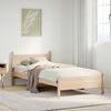 vidaXL Bedframe zonder matras massief grenenhout 90x200 cm