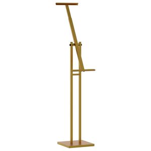 vidaXL Beurs Displays Goud 26,5 x 26,5 x 150 cm Staal