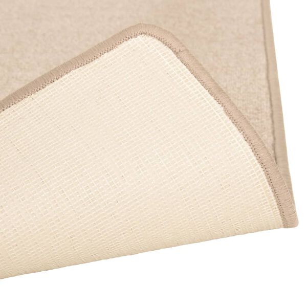 vidaXL Bedtapijten shaggy hoogpolig 3 st beige