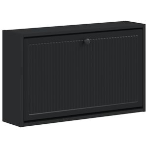 vidaXL Wandgemonteerde Schoenkast EDE 71 x 17 x 43 cm Bewerkt hout