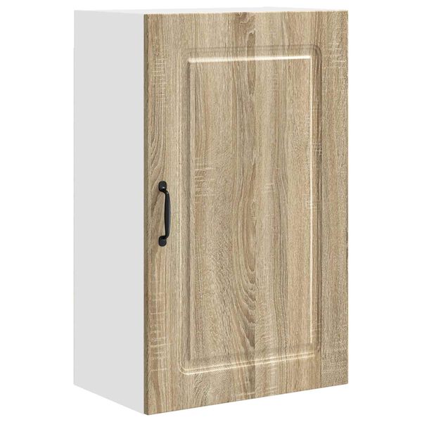 vidaXL Keukenkast Kalmar Sonoma Eiken 50 x 31 x 80 cm Bewerkt hout