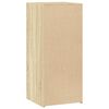 vidaXL Dressoir 40x41x93 cm bewerkt hout sonoma eikenkleurig