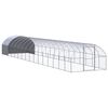vidaXL Kippenren 3x16x2 m gegalvaniseerd staal