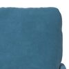 vidaXL Sofa-Sets met kussen 3 pcs Blauw 115 x 56 x 80 cm Multiplex