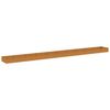 vidaXL Plantenbak verhoogd 960x100x36 cm cortenstaal