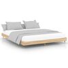 vidaXL Bedframe zonder matras 200x200cm spaanplaat sonoma eikenkleurig
