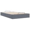 vidaXL Bedframe zonder matras 120x190 cm fluweel donkergrijs
