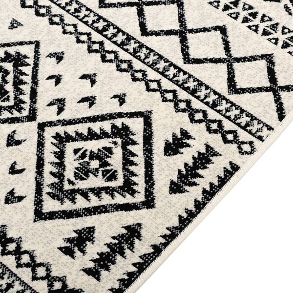 VidaXL Vloerkleed voor binnen buiten laagpolig 80x300 cm meerkleurig