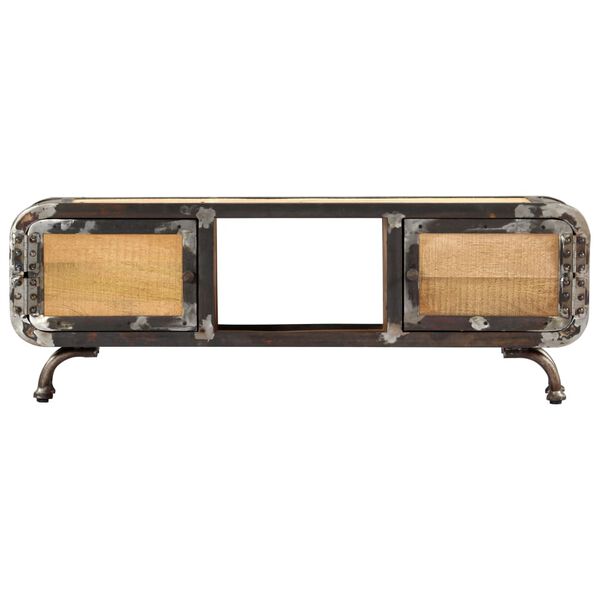 vidaXL Tv-meubel 120x30x42 cm massief mangohout