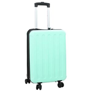 vidaXL Koffer met slot Mintgroen 34 x 23 x 55.5 cm ABS Kunststof