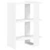 vidaXL Boekenkast Wit 52 x 25 x 71,5 cm Bewerkt hout
