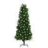 vidaXL Kerstboom met 300 LED met standaard Groen 240 cm PE