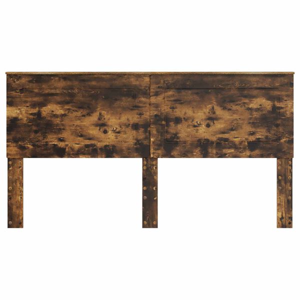 vidaXL Hoofdbord Gerookte Eik Geconstrueerd hout