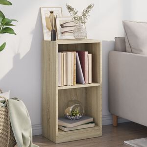 vidaXL Boekenkast 40x24x75 cm bewerkt hout sonoma eikenkleurig