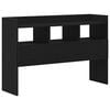 vidaXL Dressoir Zwart Eiken 105 x 30 x 70 cm Bewerkt hout