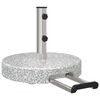 vidaXL Parasolvoet Grijs &Oslash; 45 x 37.5 cm Graniet