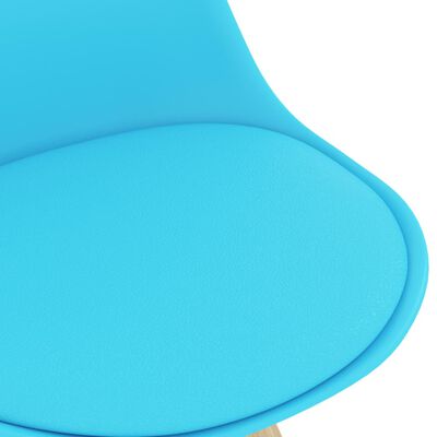 vidaXL 7-delige Barset blauw