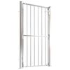 vidaXL Tuinpoort 100x175 cm roestvrij staal